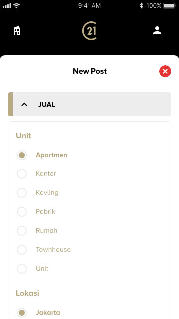 century21 post accordion